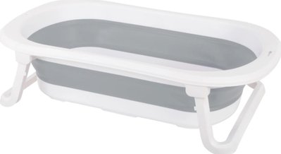 Детская складная ванночка для купания FreeON foldable Grey White сливная пробка с индикатором температуры FreeON foldable Grey White фото
