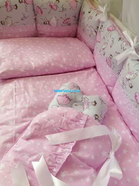 Комплект постільної білизни Comfort Балерина Рожевий 3291 фото