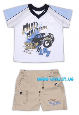 Комплект шорты футболка Garden Baby 3311214607140 фото