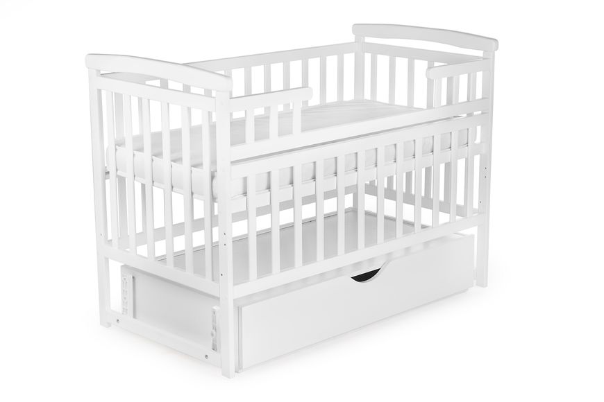 Детская кроватка для новорожденных трансформер DeSon Transformer белый Deson-01 фото