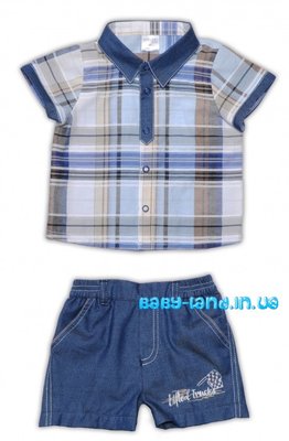 Комплект шорты рубашка Garden Baby 3312214612140 фото
