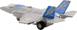 Самолет инерционный "Истребитель" голубой  WY 770 AВ фото 2