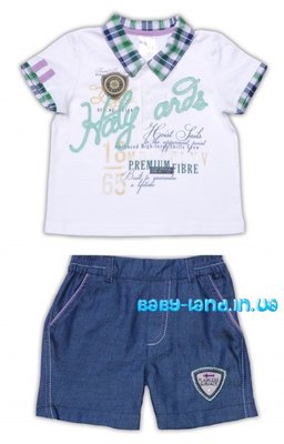 Комплект шорты футболка-поло Garden Baby 3313214616140 фото