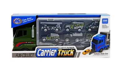 Зелена вантажівка-автовоз "Carrier Truck" Carrier Truck фото