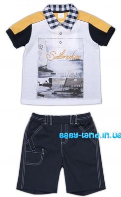 Комплект шорты футболка-поло 3305214577140 фото