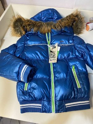 Куртка для мальчика зимняя GloStory Синяя 128 р GloStory Sinyaya  фото