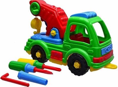 Дитяча машина "Підйомний кран" Toys plast ИП.29.000 фото