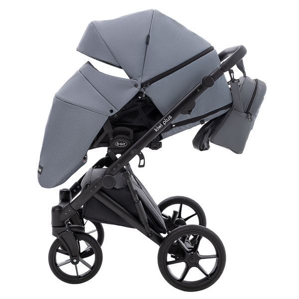 Коляска 2 в 1 Bair Kiwi Plus Soft BKP-218 Сірий 680903 фото