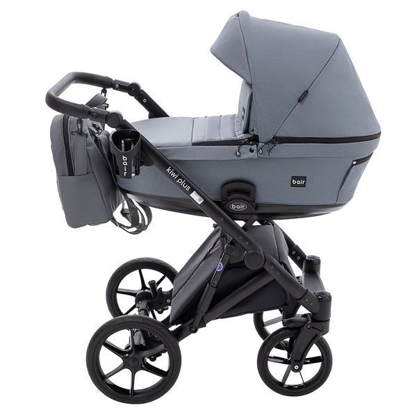 Коляска 2 в 1 Bair Kiwi Plus Soft BKP-218 Сірий 680903 фото