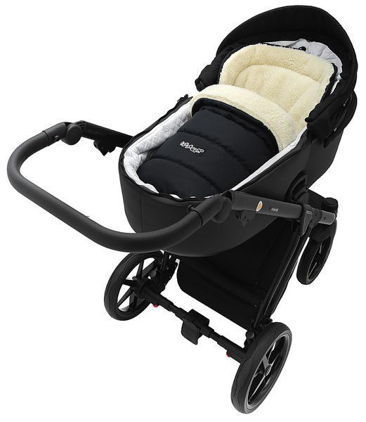 Зимний конверт Babyroom Wool N-20 black Чорный 626131 фото