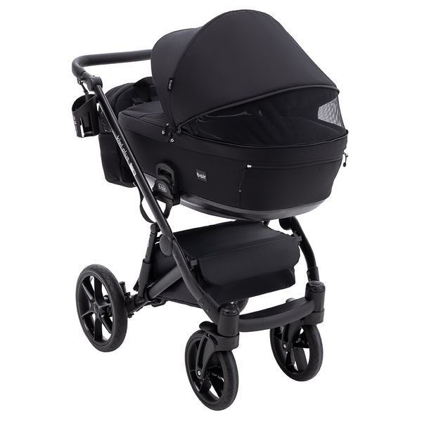 Коляска 2 в 1 Bair Kiwi Plus Soft BKP-452 Чорний 680905 фото