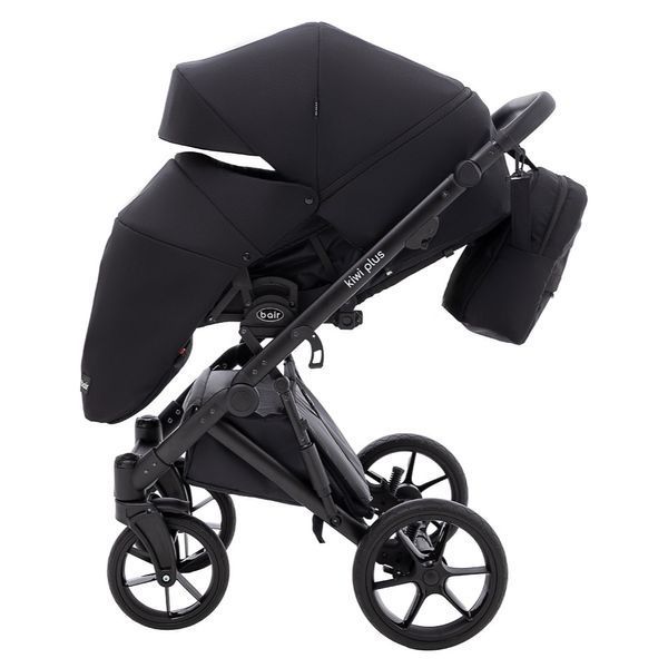 Коляска 2 в 1 Bair Kiwi Plus Soft BKP-452 Чорний 680905 фото