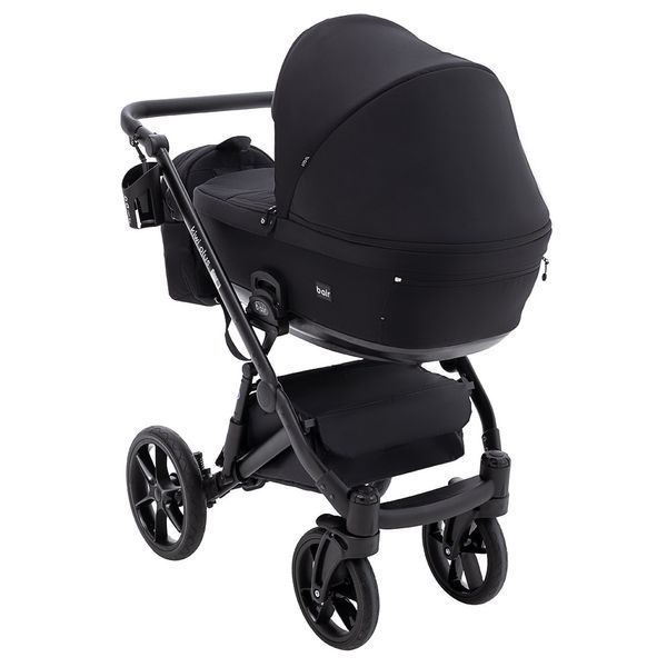 Коляска 2 в 1 Bair Kiwi Plus Soft BKP-452 Чорний 680905 фото