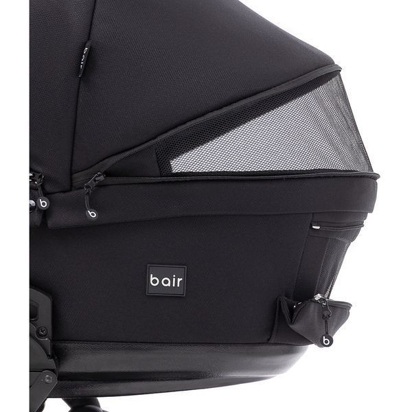 Коляска 2 в 1 Bair Kiwi Plus Soft BKP-452 Чорний 680905 фото