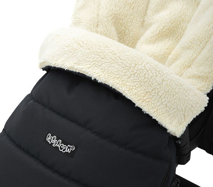 Зимний конверт Babyroom Wool N-20 black Чорный 626131 фото