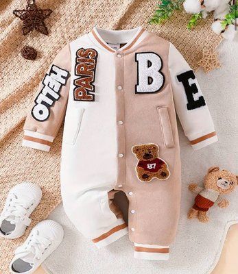Дитячий комбінезон "Paris Bear" "Paris Bear" 3-6 фото