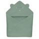 Полотенце Lionelo MUSLIN HOODED TOWEL LO-MUSLIN HOODED TOWEL GREEN FOREST фото