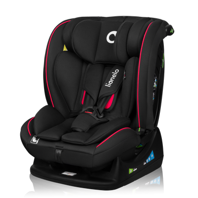 Автокрісло Lionelo AART I-SIZE LO-AART I-SIZE BLACK CARBON RED фото