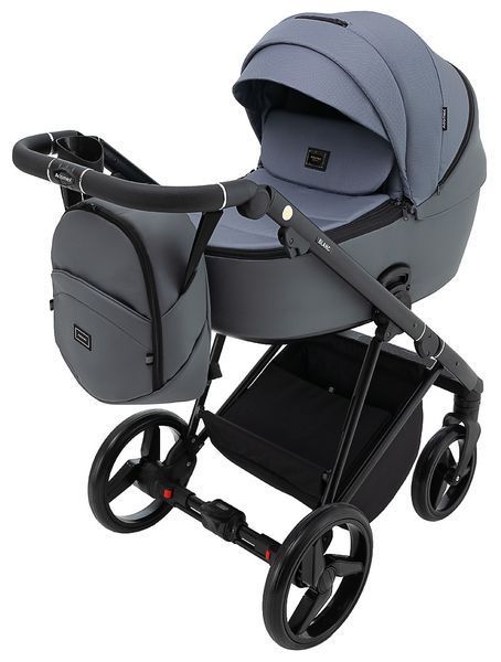 Коляска 2 в 1 Adamex Blanc Lux PS-108 680733 фото