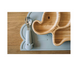 Силиконовый коврик для кормления ребенка FreeOn Lion, grey FreeOn Lion, grey фото 3