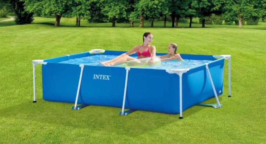 Каркасний басейн Rectangular Frame Pool Intex 28271 28271 фото