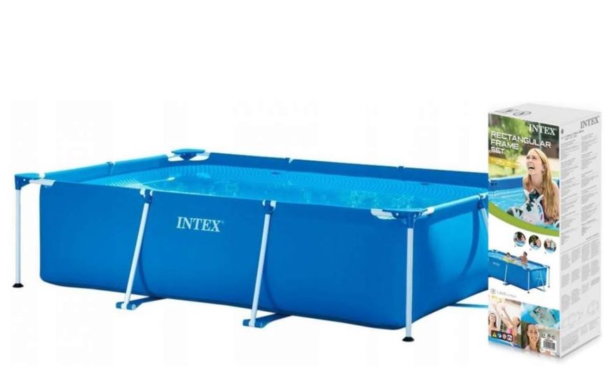 Каркасный бассейн Rectangular Frame Pool Intex 28271 28271 фото