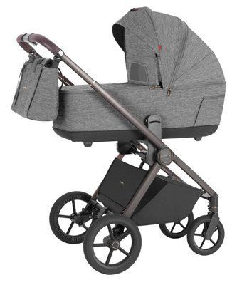 Коляска універсальна CARRELLO Ultra CRL-6527 2в1 Metal Grey CRL-6527 2в1 Metal Grey фото