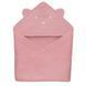 Полотенце Lionelo MUSLIN HOODED TOWEL LO-MUSLIN HOODED TOWEL PINK BABY фото