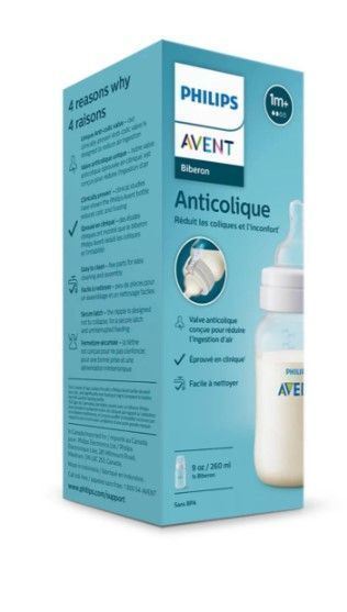Дитяча пляшечка Anti-colic Philips Avent 260 мл Anti-colic 260  фото