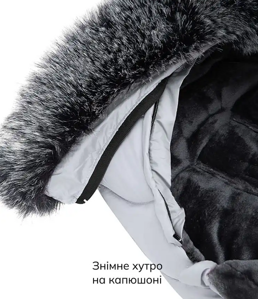 Зимовий конверт Bair Cocon mini Оwl grey Сірий 626089 фото