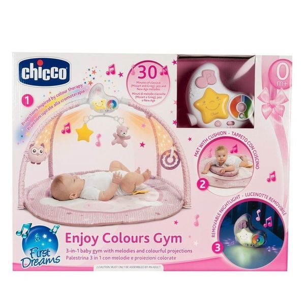 Развивающий коврик Chicco Enjoy Colours Gym 09866.10 фото
