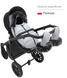 Зимовий конверт Bair Cocon mini Оwl grey Сірий 626089 фото 11