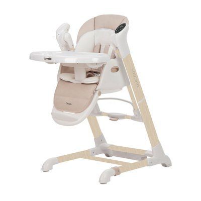 Стілець для годування Carrello Cascata CRL-10303 Cream Beige Wooden CRL-10303 Cream Beige Wooden фото