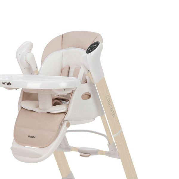 Стілець для годування Carrello Cascata CRL-10303 Cream Beige Wooden CRL-10303 Cream Beige Wooden фото