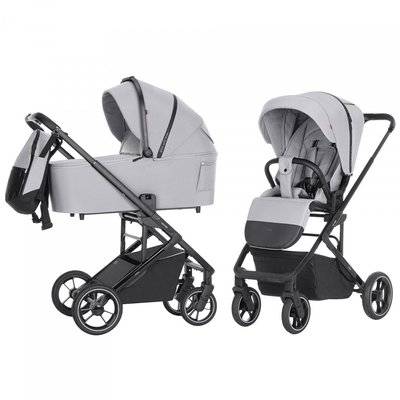 Коляска 2 в 1 Carrello Alfa/W CRL-6507 Feather Grey CRL-6507 Feather Grey фото