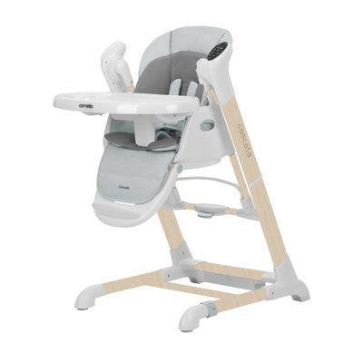 Стілець для годування Carrello Cascata CRL-10303 Ash Grey Wooden Cascata CRL-10303 Ash Grey Wooden фото