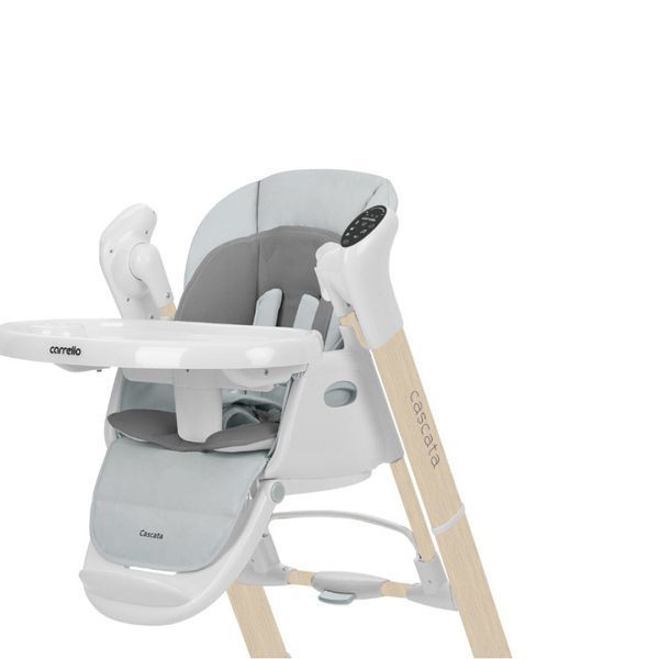 Стілець для годування Carrello Cascata CRL-10303 Ash Grey Wooden Cascata CRL-10303 Ash Grey Wooden фото