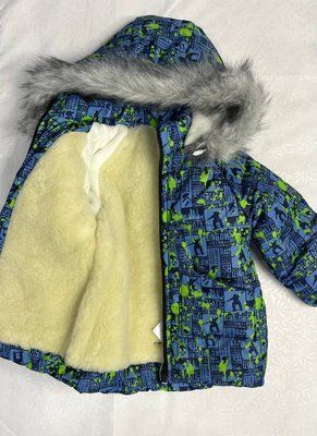 Зимний костюм-комбинезон Babykroha Стиль Голубой фигурки 42148-61-92 фото