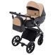 Коляска 2 в 1 Bair Kiwi Plus ECO BKP-18/15 Капучино / чорний 680897 фото 2