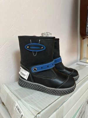 Детские зимние ботинки Black & Blue 1259658452-23 фото