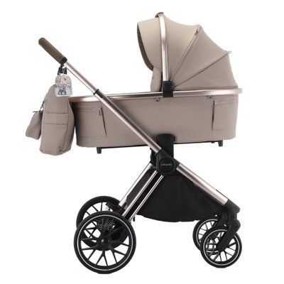 Коляска 2 в 1 Adamex Spark 2 Champagne Latte TK1100667 фото