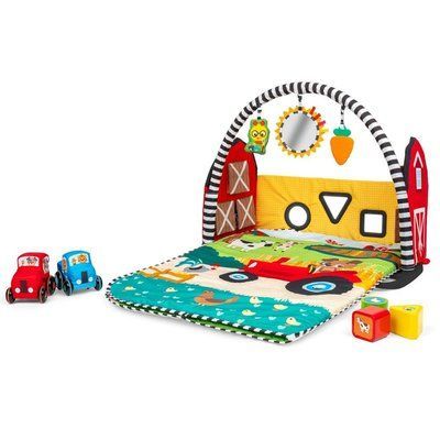 Развивающий коврик 4 в 1 Baby Einstein "Busy Barnyard" 17327 фото