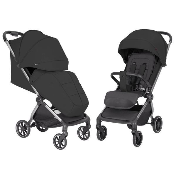 Прогулянкова коляска CARRELLO Atom M CRL-5527 Diamond Black CRL-5527 Diamond Black фото