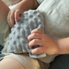Грілочка з кісточок вишні та ароматом лаванди (13х16 см.) Сірий "Babyono"  796/02 фото 8
