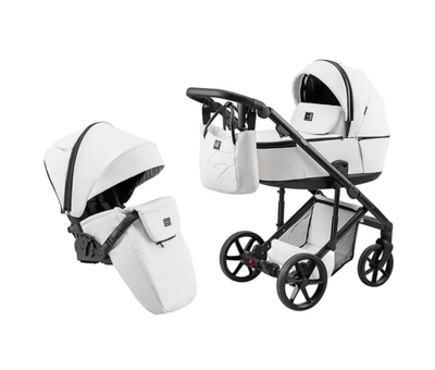 Коляска 2 в 1 Adamex Dolce Eco SA-1 белый 681940 фото