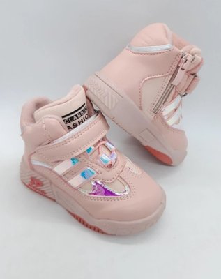 Демисезонные ботинки на девочку Jong Golf розовые утепленные хайтопы BD-0115 22 рр BD-0115 22 рр фото