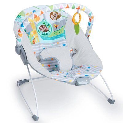 Крісло-шезлонг Bright Starts Safari Fun 12204 фото