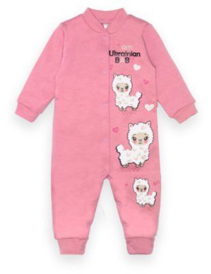 Дитячий комбінезон для дівчинки КВ-22-2-9 *Baby* Рожевий 13290 Rozhevyy 68 фото