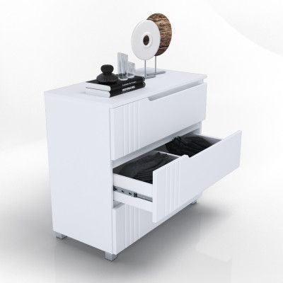 Комод К-38 ПОРТЛЕНД DiPortes Білий ГЛЯНЕЦЬ 01060 фото