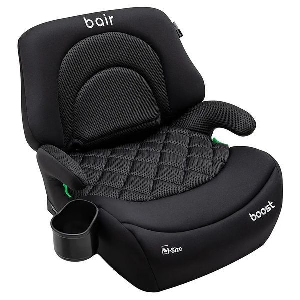 Автокрісло Bair Boost i-size Iso-fix BB-01 total black 681997 фото